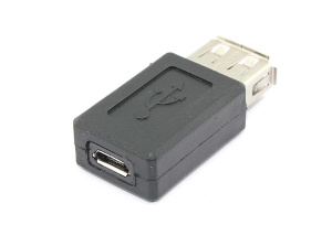 Переходник USB 2,0 тип A мама на Micro USB тип B мама