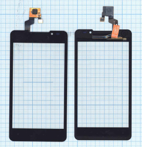 Сенсорное стекло (тачскрин) для LG Optimus 3D Max черное