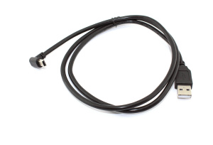 Кабель USB  Type A на Mini USB угол вверх 1 м