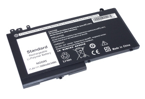 Аккумуляторная батарея для ноутбука Dell Latitude 12-E5270 NGGX5 11.4V 3000mAh OEM