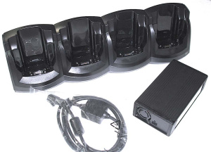 Motorola Symbol CRD5000-4000UR Четырехслотовая  зарядка терминалов mc5040 с блоком питания