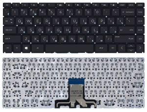 Клавиатура для ноутбука HP 240 G7  черная