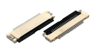Разъем FPC Flip-Lock 1012-DX-20PWB 20 pin высота 1,2мм шаг 1мм