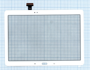 Сенсорное стекло (тачскрин) для Samsung Galaxy Note 10.1 SM-P600 белое