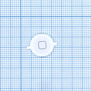 Кнопка HOME для Apple iPhone 4S белая