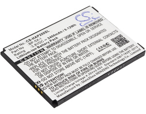 Аккумулятор CS-HAP200SL BP-5X-I для Highscreen Boost 2/Boost 2 SE  3.8V / 2400mAh / 9.12Wh