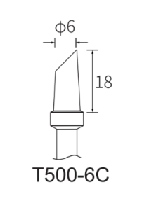 Жало ATTEN T500-6C для ST-1503D