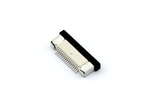 Разъем FPC  Half Coverage Bottom Contact 0.5K-BX-16PWB 16 pin высота 2мм шаг 0,5мм