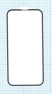 Защитное стекло для Apple iPhone 13 черное