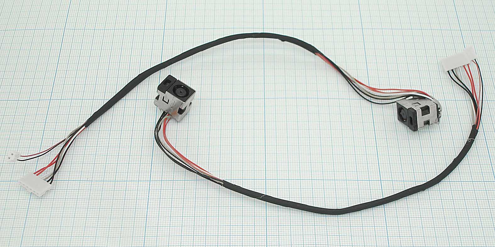 Разъем для ноутбука HY-HP025 HP Paviloin DV7-2000 DV7-3000 6pin+2pin с кабелем