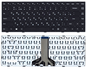 Клавиатура для ноутбука Lenovo IdeaPad 100-14IBD черная