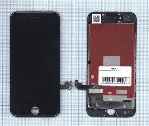 Дисплей для iPhone 7 в сборе с тачскрином (LT) черный