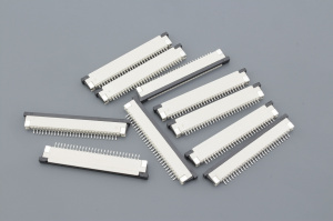 Разъем FPC  Half Coverage Bottom Contact 1.0K-BX-28PWB 28 pin высота 2мм шаг 1мм 10 шт