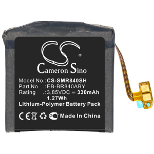 Аккумуляторная батарея CameronSino для Samsung Galaxy Watch 3 45mm SM-R840 (CS-SMR840SH) 330 mAh