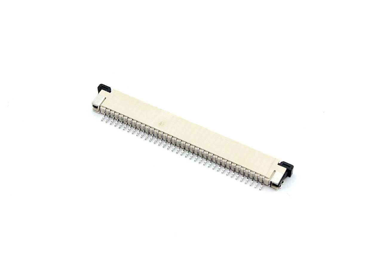 Разъем FPC  Half Coverage Top Contact 1.0K-BS-36PWB 36 pin высота 2мм шаг 1мм
