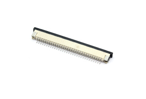 Разъем FPC  Half Coverage Bottom Contact 1.0K-BX-32PWB 32 pin высота 2мм шаг 1мм