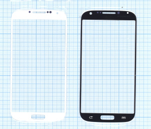 Стекло для Samsung Galaxy S4 GT-I9500 белое