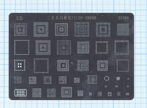Трафарет BGA для Samsung Galaxy I9100-I9000