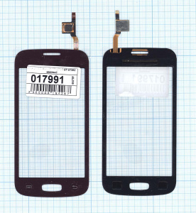 Сенсорное стекло (тачскрин) для Samsung Galaxy Star Pro GT-S7260 / Plus GT-S7262 красное