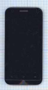 Дисплей для Asus ZenFone Go ZC451TG черный c рамкой