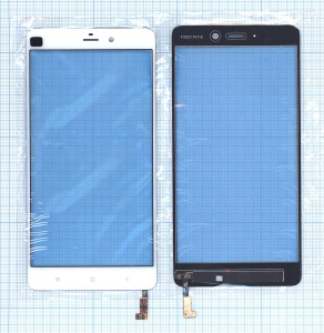 Сенсорное стекло (тачскрин) для Xiaomi Mi Note белое