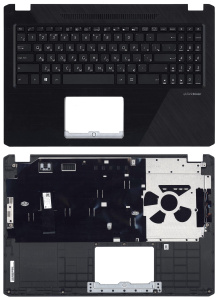 Топкейс для Asus FX570 черный