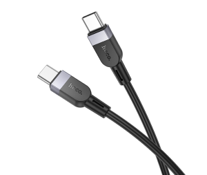 Кабель USB-C HOCO X109 Energy Type-C-Type-C, 3A, 60W, 1м, черный