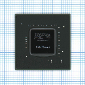 Чип nVidia G96-750-A1 GeForce 9600M GT 128bit 256MB 
