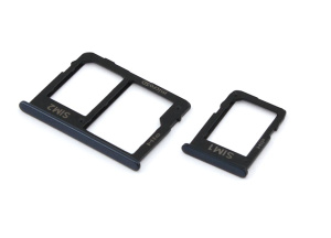Лоток для SIM-карты Samsung Galaxy J8 (J810F) черный
