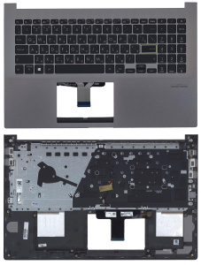 Топкейс для Asus Vivobook X521 серый
