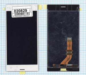 Дисплей для Sony Xperia XZ (F8332) серебристый