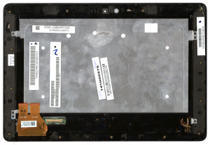 Модуль (матрица + тачскрин) для Asus PadFone 3 A80 Station черный с рамкой