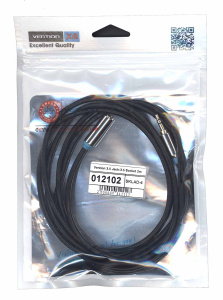 Кабель Vention 3.5 Jack-3.5 Socket 2m черный