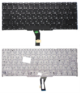 Клавиатура для ноутбука MacBook A1370 большой Enter 2011+ RU