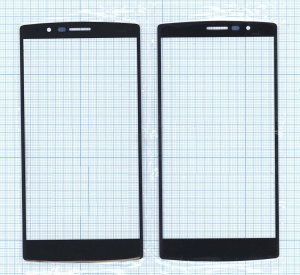 Стекло для LG G4 H818 черное