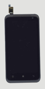 Дисплей для Lenovo S720 черный с рамкой
