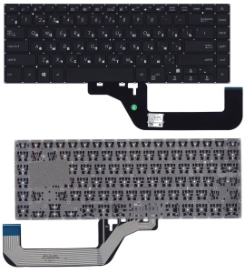 Клавиатура для ноутбука Asus VivoBook 15 X505 черная