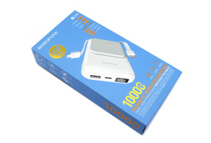 Внешний аккумулятор Powerbank Borofone BJ26 Spencer PD20W magnetic wireless 3.0, (10000mAh), белый