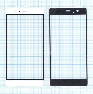 Стекло для Huawei P9 Plus белое