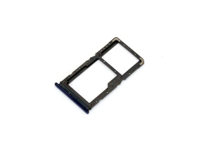 Лоток для SIM-карты Xiaomi Redmi Note 7 синий
