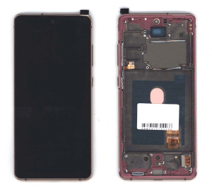 Дисплей для Samsung Galaxy S20 FE SM-G780F оранжевый