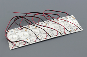 Светодиодная подсветка для телевизоров выпуклая линза 3V 2W (комплект 7шт)
