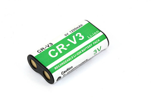 Аккумуляторная батарея для фотоаппарата Casio (CR-V3) 3V 1200mAh Li-ion
