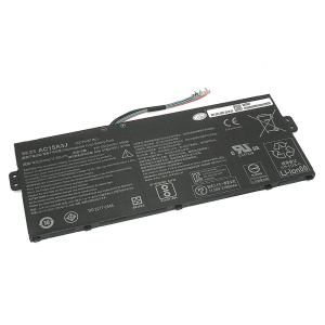 Аккумуляторная батарея для ноутбука Acer Chromebook 11  (AC15A3J) 11.55V 3315mAh черная
