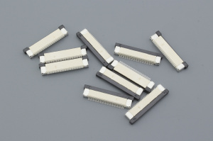 Разъем FPC  Half Coverage Bottom Contact 0.5K-BX-30PWB 30 pin высота 2мм шаг 0,5мм 10 шт
