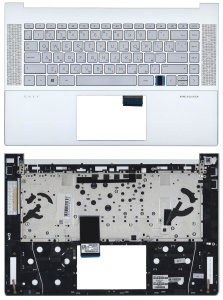 Топкейс для HP Envy 15-EP серебро