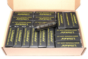 Аккумулятор типа 18650 Li-Ion LiitoKala Lii-22A 2200mAh, 3.7V, упаковка 36 штук