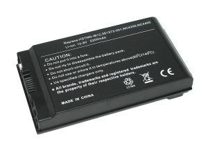 Аккумуляторная батарея для ноутбука HP Compaq NC4400 (HSTNN-IB12) 5200mAh OEM черная