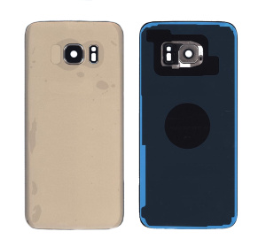 Задняя крышка для Samsung G935F Galaxy S7 Edge золотая