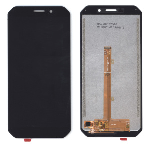 Дисплей для Doogee S51 в сборе с тачскрином черный